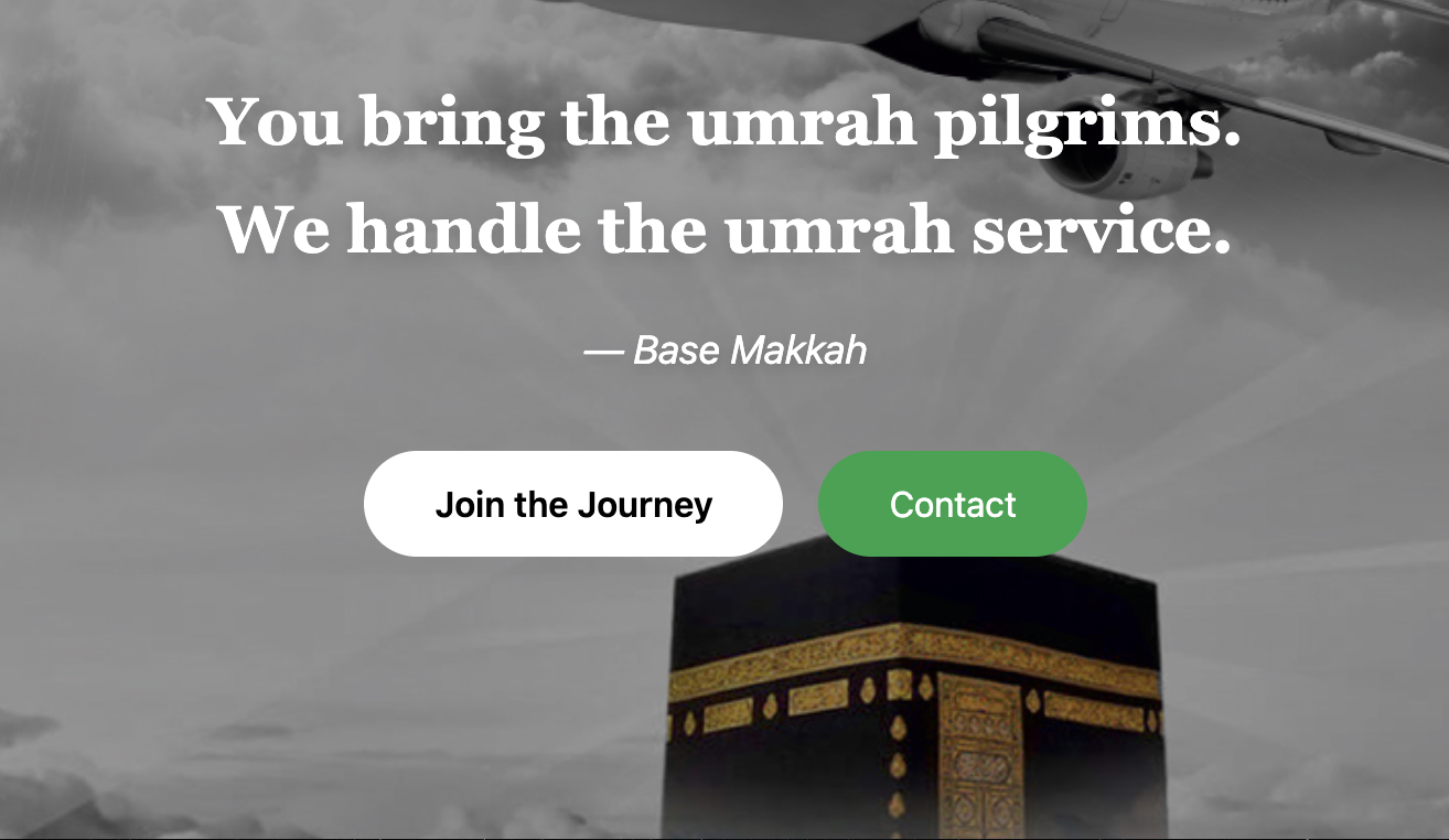 Dragon Umrah promotion showcase